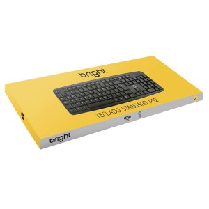 TECLADO BASIC PRETO BRIGHT PS2 1824