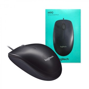 MOUSE OPTICO COM FIO M90 LOGITECH