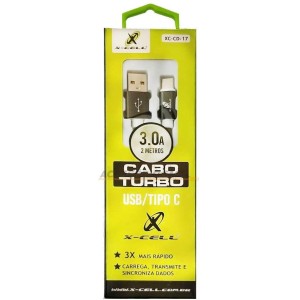 CABO DE DADOS USB/TYPE C XC-CD-17 X-CELL