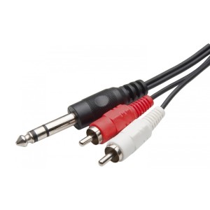 CABO P10 STEREO X 2 RCA - 1,5 MTS X-CELL XC-P10STX2RCA