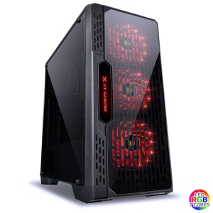 GABINETE VX GAMING LUMIA 3 FAN 09GALM7-3RGB VINIK