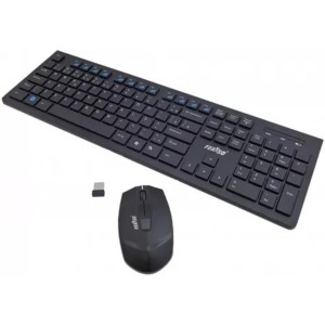 TECLADO E MOUSE SEM FIO FEASSO FATC-30