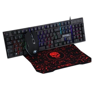 COMBO TECLADO E MOUSE E FONE GAMER BRIGHT TMMP 0542