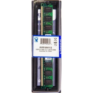MEMORIA DDR3 2GB 1600HZ KINGSTON KVR16N11/2