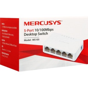 SWITCH 5 PORTAS 10/100 MERCUSYS MS105