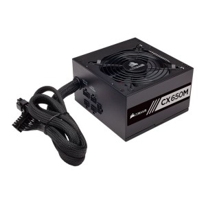 FONTE ATX CORSAIR CX650M 80 PLUS BRONZE SEMI MODULAR CP-9020103-BR