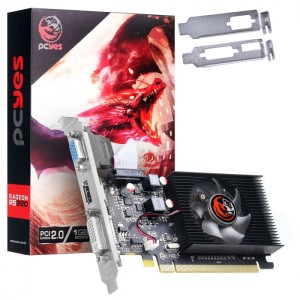 PLACA DE VIDEO RADEON R5 220 1GB DDR3 64BITS PJ220R364