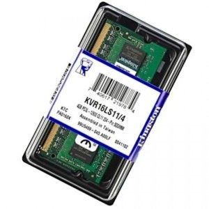 MEMORIA NOTEBOOK DDR3 4GB 1600 KINGSTON KVR16LS11/4