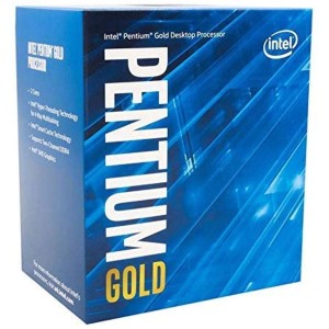 PROC INTEL PENTIUM GOLD G6400 4GHZ 4MB CACHE LGA1200 10 GERACAO COMET LAKE