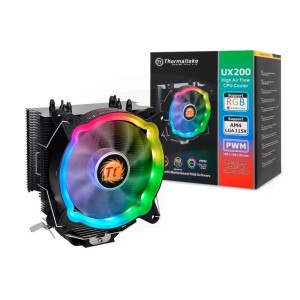 COOLER THERMALTAKE UX200 AIRCOOLER 12025/PWM 300-1500RPM/ARGB CL-P065-AL12SW-A*