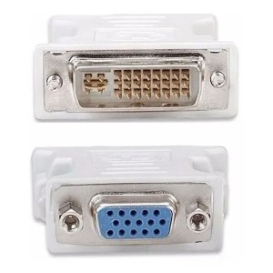 ADAPTADOR DVI P/ VGA FCA-04B 24+5 PINOS