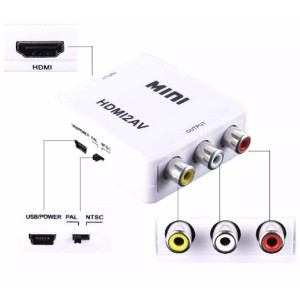 ADAPTADOR CONVERSOR HDMI/RCA - HDMI2AV AD0251