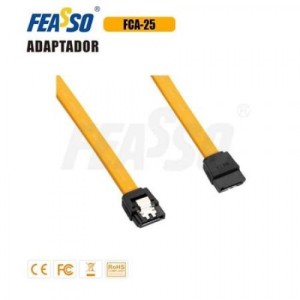 CABO DE DADOS FCA-25 SATA C/ TRAVA 0.5M