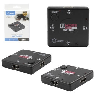 HUB SWITCH HDMI 3 ENTRADAS E 1 SAIDA PARA HDMI LOTUS LT-SW001