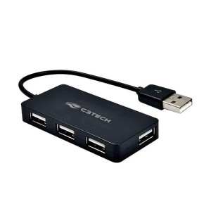HUB USB 2.0 4 PORTAS HU-220BK C3TECH